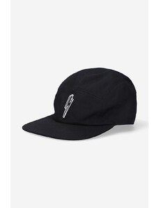 Neil Barrett Βαμβακερό καπέλο του μπέιζμπολ Neil Barett χρώμα: μαύρο