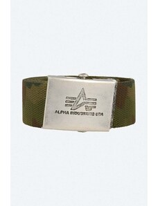 Ζώνη Alpha Industries Heavy Duty Belt χρώμα: πράσινο