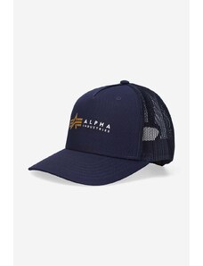Καπέλο Alpha Industries χρώμα ναυτικό μπλε 106901.07