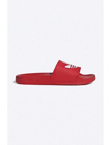 Παντόφλες adidas Originals Klapki adidas Originals Adilette FU8296 χρώμα: κόκκινο