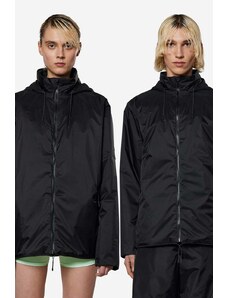 Μπουφάν Rains Fuse Jacket χρώμα: μαύρο