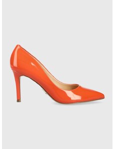 Γόβες παπούτσια Steve Madden Ladybug χρώμα: πορτοκαλί, SM19000022