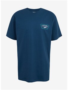 Σκούρο μπλε ανδρικό T-shirt VANS Full Patch - Ανδρικά