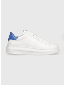 Δερμάτινα αθλητικά παπούτσια Karl Lagerfeld KAPRI MENS NFT χρώμα: άσπρο, KL52573 F3KL52573