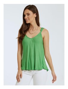 Celestino Μπλούζα με δέσιμο στους ώμους πρασινο ανοιχτο για Γυναίκα