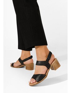 Zapatos Πέδιλα με χοντρο τακουνι Cadena Μαύρα