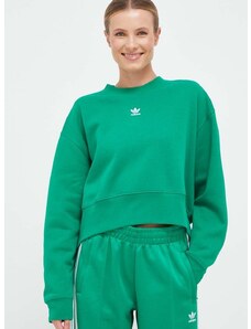 Μπλούζα adidas Originals χρώμα: πράσινο
