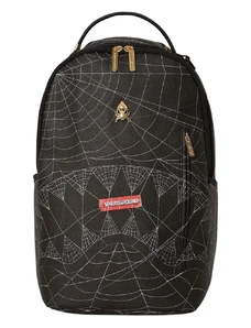 Sprayground Black Sip Weave DLXSV Backpack (B5297)