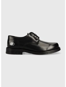 Δερμάτινα κλειστά παπούτσια Karl Lagerfeld KRAFTMAN χρώμα: μαύρο, KL11423 F3KL11423