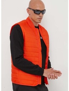 Αμάνικο μπουφάν Calvin Klein χρώμα: πορτοκαλί
