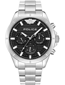 POLICE Malawi - PEWJK2227806, Silver case with Stainless Steel Bracelet