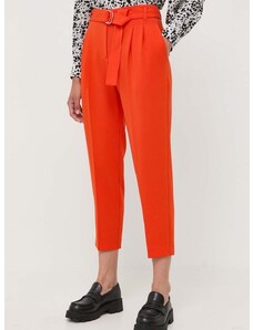 Παντελόνι BOSS χρώμα: πορτοκαλί