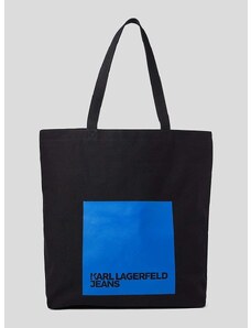 Τσάντα Karl Lagerfeld Jeans χρώμα: μαύρο