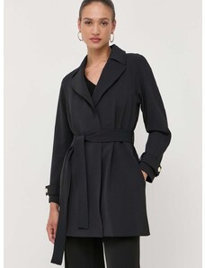 Παλτό Marciano Guess χρώμα: μαύρο