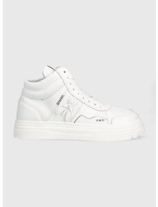 Δερμάτινα αθλητικά παπούτσια Patrizia Pepe χρώμα: άσπρο, 8Z0088 L011 W338 F38Z0088 L011 W338