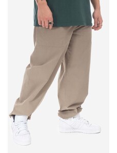 Βαμβακερό παντελόνι Stan Ray χρώμα μπεζ SS23023DUS