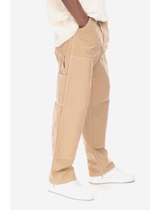 Βαμβακερό παντελόνι Stan Ray χρώμα μπεζ SS23026KHA