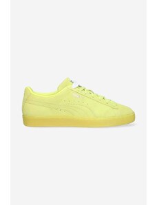 Σουέτ αθλητικά παπούτσια Puma Classic XXI χρώμα: κίτρινο