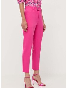Παντελόνι Custommade χρώμα: ροζ