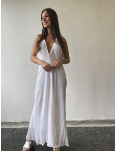 E-kellys Φόρεμα Maxi Δετό Πλεκτό BLE