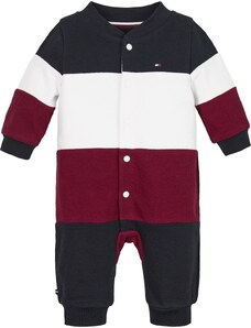 TOMMY HILFIGER BABY COLORBLOCK COVERALL DESERT SKY COLORBLOCK KN0KN01667-DW5