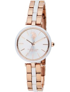U.S. POLO Grace - USP8203RG, Rose Gold case with Stainless Steel Bracelet