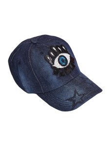 Celestino Καπέλο jockey με ματάκι σκουρο μπλε για Γυναίκα