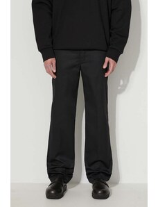 Βαμβακερό παντελόνι Dickies χρώμα μαύρο 873.BLK