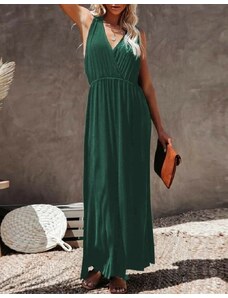 Creative Φόρεμα - κώδ. 73041 - 2 - σκούρο πράσινο