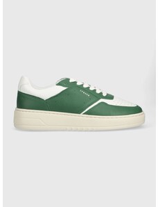 Δερμάτινα αθλητικά παπούτσια Copenhagen χρώμα: πράσινο, CPH1M leather mix