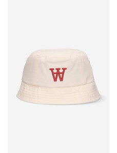Βαμβακερό καπέλο Wood Wood Dex χρώμα: μπεζ