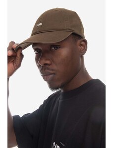 Βαμβακερό καπέλο του μπέιζμπολ Wood Wood Low Profile χρώμα μαύρο 12110804.7083