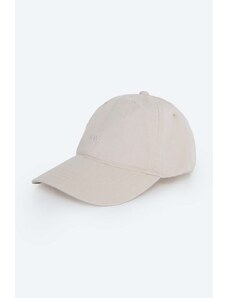 Βαμβακερό καπέλο του μπέιζμπολ Wood Wood Low Profile χρώμα μπεζ 12110804.7083