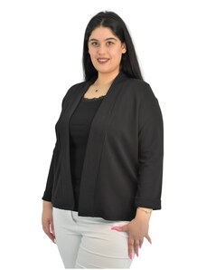 Francesca Fashion Γυναικείο Σακάκι Σε Διάφορα Χρώματα 025 Μαύρο