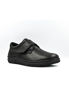 Ανδρικό sneaker ανατομικό Emanuele 3012 μαύρο