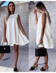 Creative Φόρεμα - κώδ. 04717 - 1 - λευκό