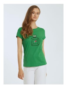 Celestino T-shirt με άρωμα πρασινο ανοιχτο για Γυναίκα