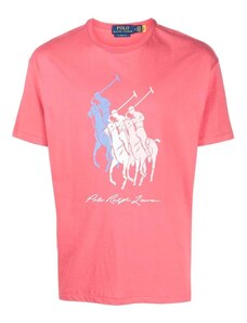 POLO RALPH LAUREN T-Shirt Sscnclsm1-Short Sleeve-T-Shirt 710909588004 600 red