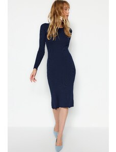 Trendyol Φόρεμα - Σκούρο Μπλε - Bodycon