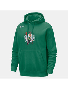Nike NBA Boston Celtics Club Ανδρικό Φούτερ με Κουκούλα