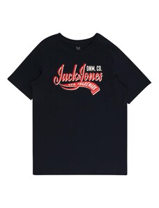 Jack & Jones Junior Μπλουζάκι ναυτικό μπλε / κόκκινο / λευκό