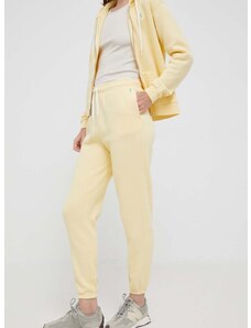 Παντελόνι φόρμας Polo Ralph Lauren χρώμα: κίτρινο