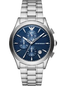 EMPORIO ARMANI Paolo Chronograph - AR11528, Silver case with Stainless Steel Bracelet