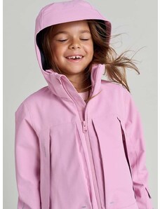 Παιδικό μπουφάν Reima Jatkuu χρώμα: ροζ