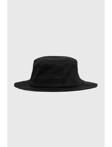 Βαμβακερό καπέλο Taikan χρώμα: μαύρο
