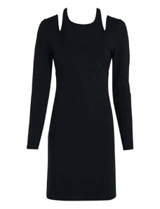 CALVIN KLEIN Φορεμα Double Layer Milano Dress J20J221399 BEH ck black