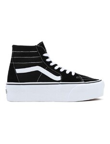 Πάνινα παπούτσια Vans SK8-Hi Tapered Stackform χρώμα: μαύρο, VN0A5JMKBMX1