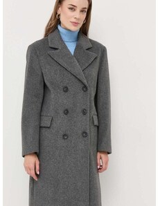 Παλτό Silvian Heach χρώμα: γκρι