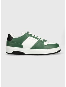 Δερμάτινα αθλητικά παπούτσια Copenhagen χρώμα: πράσινο, CPH167M vitello