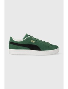Σουέτ αθλητικά παπούτσια Puma Suede Classic XXI χρώμα πράσινο 390984
